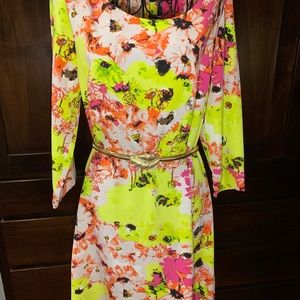 Floral print dress